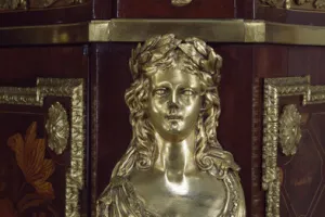 COMMODE (CHEST OF DRAWERS) WITH PASTORAL MARQUETRY