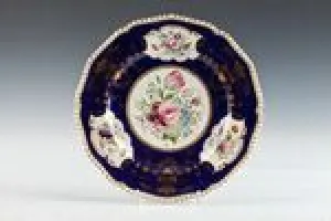 PLATE FROM A DINNER SERVICE, ONE OF 14