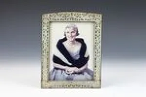 FRAME WITH PHOTOGRAPH OF ADELAIDE CLOSE RIGGS