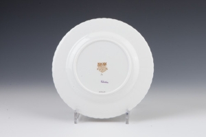 SMALL PLATE FROM THE VIOLET SERVICE, ONE OF 13