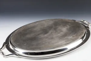 LARGE TRAY FROM A TEA AND COFFEE SERVICE