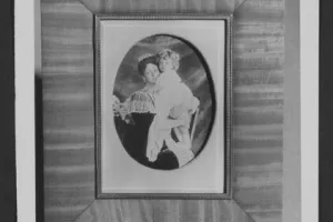 EMPRESS ALEXANDRA AND HER SON ALEXEI