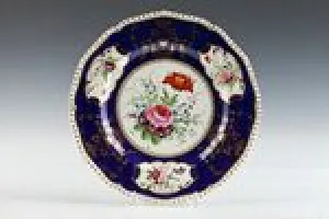 PLATE FROM A DINNER SERVICE, ONE OF 14
