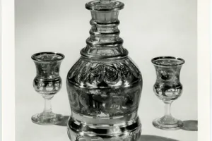 DECANTER, ONE OF TWO