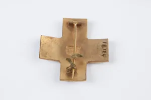 BADGE OF VILNA MILITARY ACADEMY (LITHUANIA)