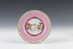 Plate, one of two
