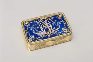 PRESENTATION BOX WITH CIPHER OF ALEXANDRA FEDOROVNA