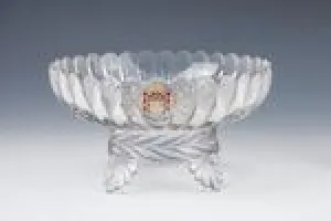 BOWL WITH STAND FROM THE BANQUETING SERVICE