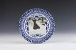 PLATE FROM THE GIBSON GIRL SERVICE