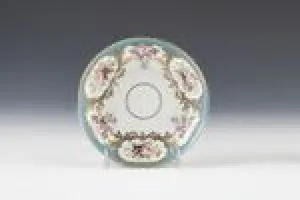 SAUCER FROM A TEA SERVICE, ONE OF SIX