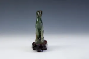 FIGURINE OF A DOG (ONE OF TWO)