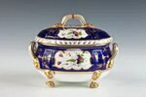 OVAL SAUCER TUREEN FROM A DINNER SERVICE