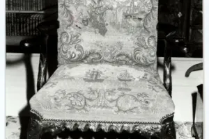 ARMCHAIR, ONE OF TWO