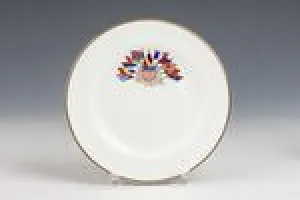 BUTTER PLATE FROM A TEA SERVICE
