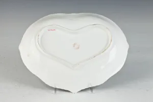 HEART-SHAPED DISH FROM A DINNER SERVICE