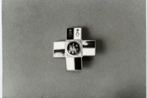 BADGE OF VILNA MILITARY ACADEMY (LITHUANIA)
