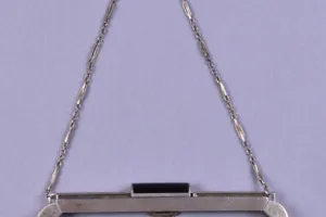 ENAMELED PURSE HANDLE