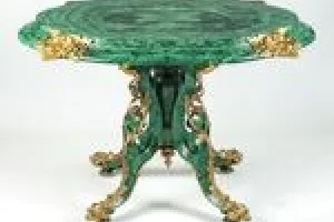 MALACHITE TABLE