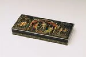 BOX WITH THREE SCENES FROM PUSHKIN'S "THE STONE GUEST"