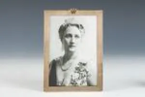 FRAME WITH A PHOTOGRAPH OF CROWN PRINCESS MARTHA OF NORWAY