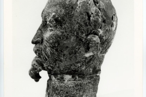 PORTRAIT HEAD OF DZERZHINSKII