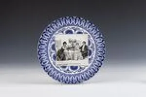 PLATE FROM THE GIBSON GIRL SERVICE