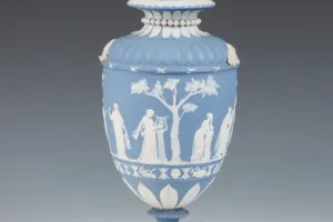 Vase, one of two