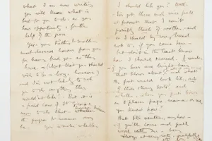 LETTER TO MISS DORA H. THOMAS