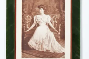 FRAME WITH PHOTOGRAPH OF MARJORIE MERRIWEATHER POST