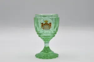 RED WINE GLASS FROM THE BANQUETING SERVICE, ONE OF TWELVE