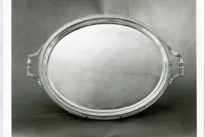 LARGE TRAY FROM A TEA AND COFFEE SERVICE