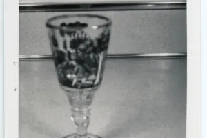 MILK GLASS (ONE OF 12)