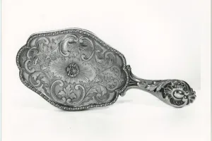 HAND MIRROR FROM A DRESSING TABLE SET