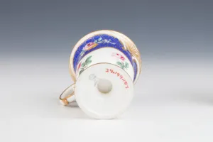 ICE CUP FROM THE MORGAN SERVICE, ONE OF FOURTEEN