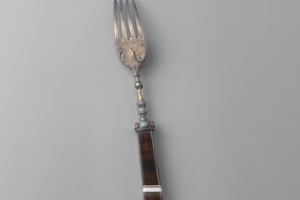 FORK FROM A SILVERWARE SET, ONE OF SIX
