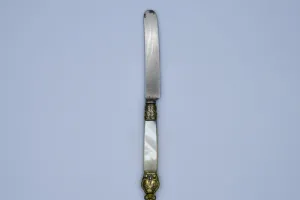 FRUIT KNIFE FROM THE SERVICE OF GRAND DUKE KONSTANTIN NIKOLAEVICH (1 OF 12)