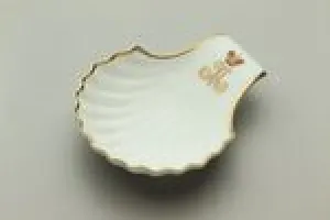 OYSTER DISH FROM THE FARM PALACE SERVICE, ONE OF SIX