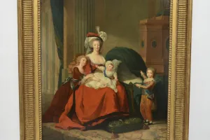 PORTRAIT OF MARIE ANTOINETTE AND CHILDREN