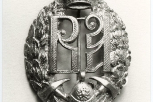 BADGE OF IMPERIAL SOCIETY OF FIREMAN INSIGNIA OF DISTINCTION