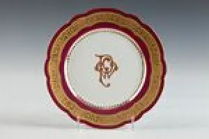 PLATE, ONE OF 15