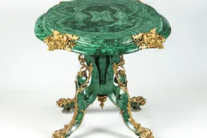 MALACHITE TABLE