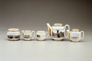 SUGAR BOWL FROM THE "INTOURIST" TEA SERVICE
