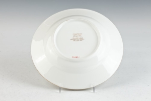 SOUP PLATE, ONE OF SEVEN
