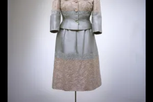 AFTERNOON OR EVENING DRESS WITH JACKET