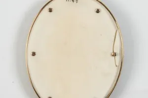 FRAME WITH MINIATURE PORTRAIT OF GRAND DUKE ALEXEI NIKOLAEVICH