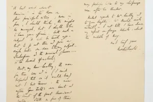 LETTER TO GEORGE W. SMALLEY