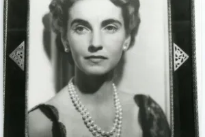 FRAME WITH PHOTOGRAPH OF BARBARA HUTTON
