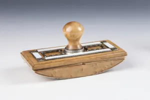BLOTTER HOLDER FROM A DESK SET