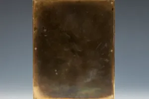 FRAME WITH PHOTOGRAPH OF CAROLL POST