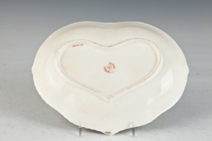 HEART-SHAPED DISH FROM A DINNER SERVICE